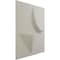 Ekena Millwork 11 7/8in. W x 11 7/8in. H Apollo EnduraWall Decorative 3D Wall Panel Covers 0.98 Sq. Ft. WP12X12APGBW - alternate 4